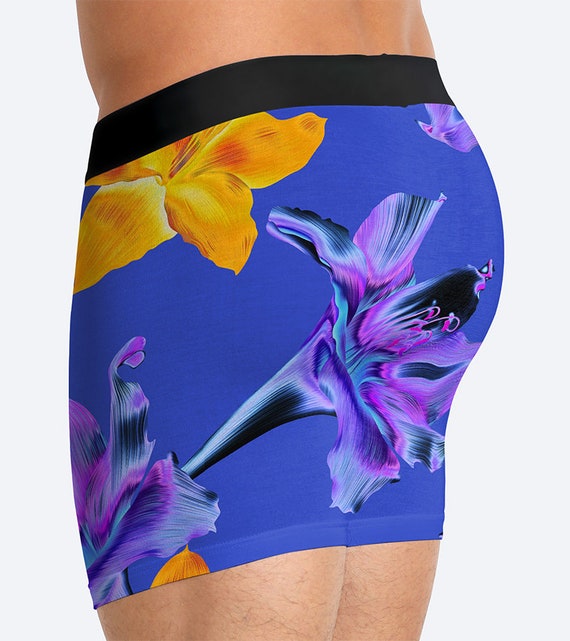 Psychedelic Men's Boxer Briefs. Naturally Soft, Insanely Cozy and