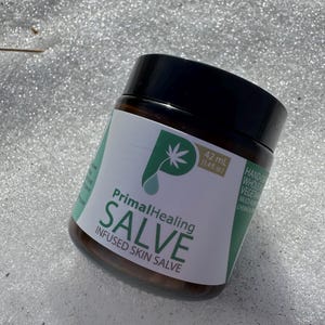 Organic Infused Skin Salve: Herbal Healing, 2-8 oz