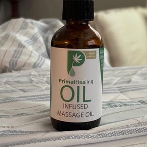 Organic Sunflower Primal Oil, Whole Herb Infusion