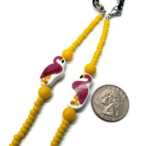 Flamingo Lanyard, Flamingo Lover Gift, Flamingo Accessories, Flamingo ...