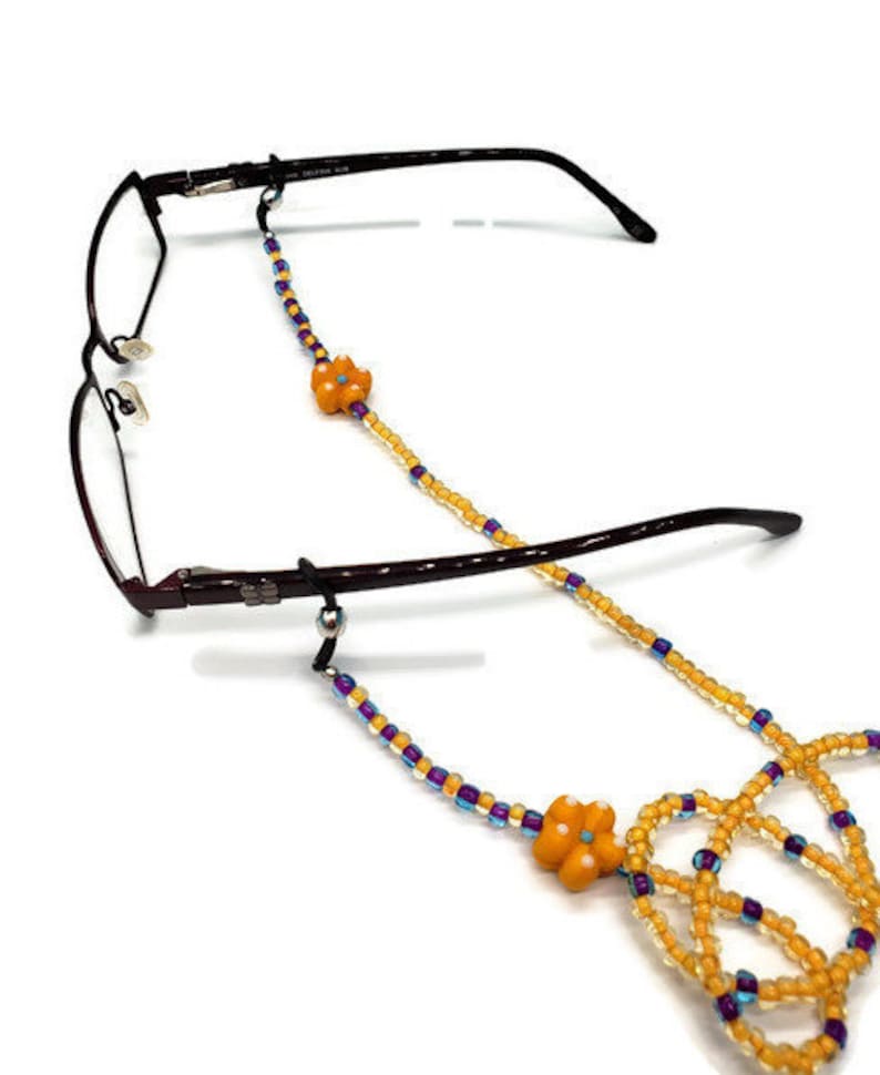 Sunglasses Chain Beaded Eyeglass Chain for Women Trendy Etsy