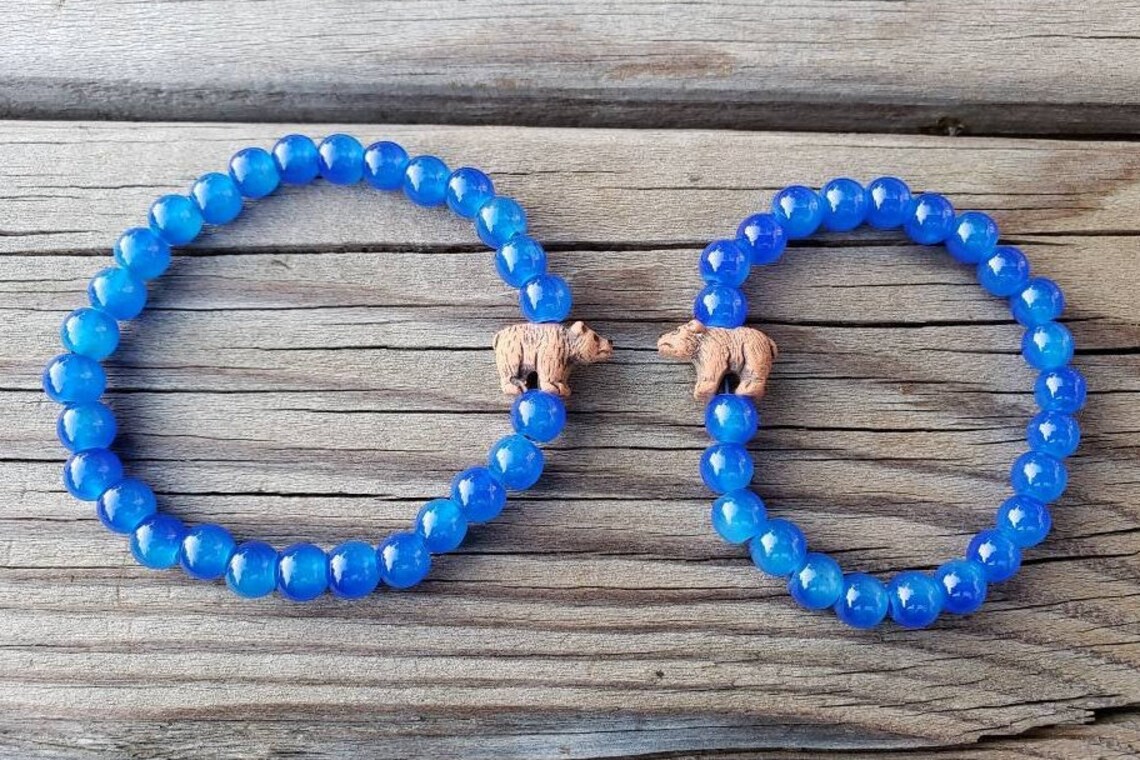 Father and Daughter Bracelet Matching Jewelry Etsy