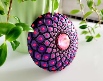 Mandala Dot Art Stone | Dot Mandala Home Decoration
