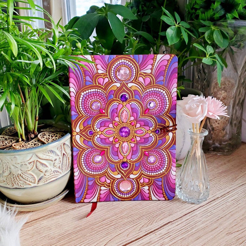 2022 Planner Mandala Art 2022 Day Planner Hand Dot Painted | Etsy UK