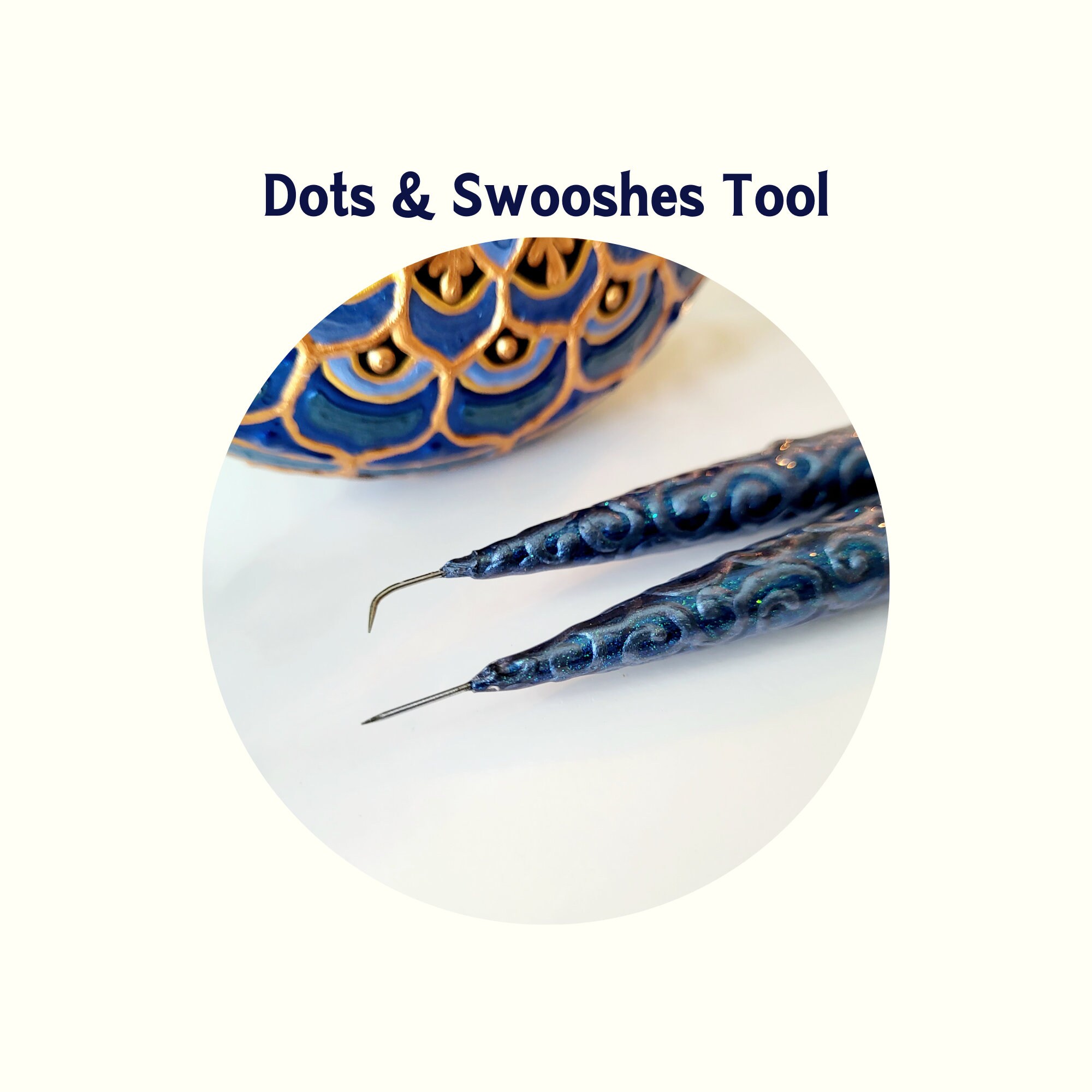 Dotting Tool for Swooshes Dotting Brush for Swooshes Dot 