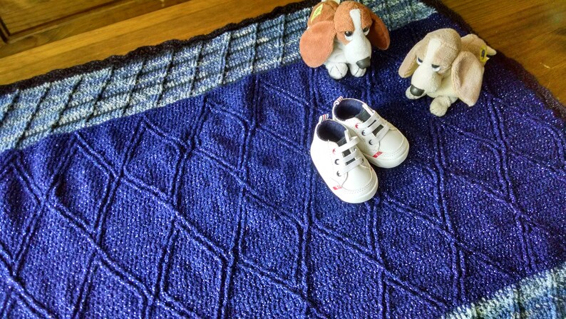 Starry Skies Crochet Baby Blanket