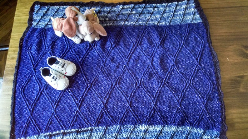 Starry Skies Crochet Baby Blanket