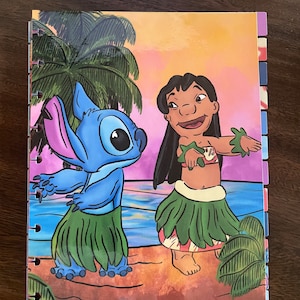 Lilo and stitch planner dividers. planner dividers. Available in six tab or 12 tabs and for different size planner. Happy planner