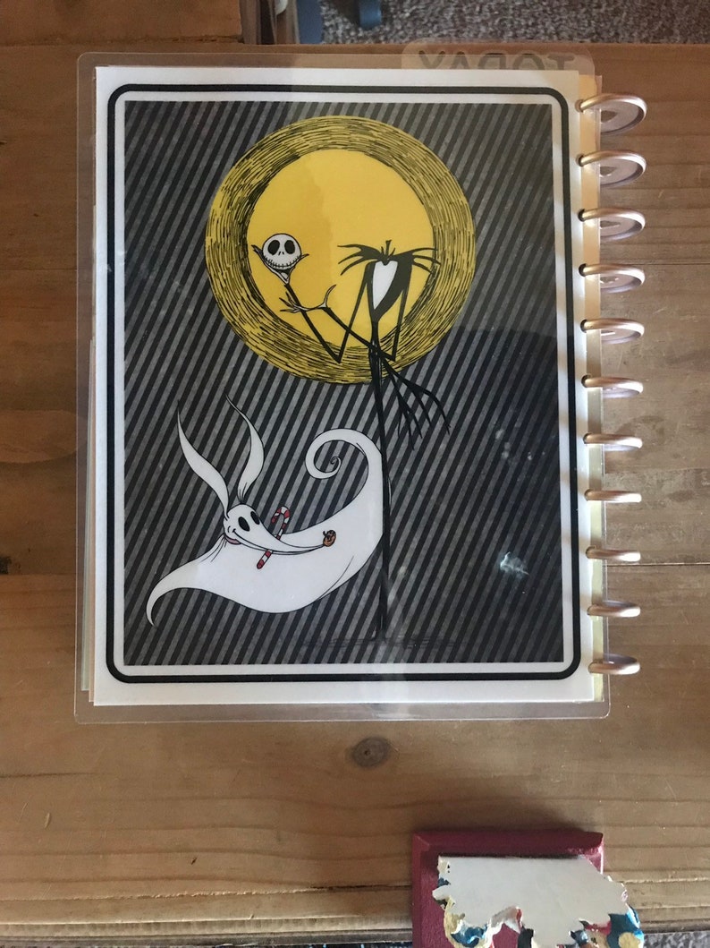 Disney Nightmare Before Christmas Inspired Big Happy Planner Etsy