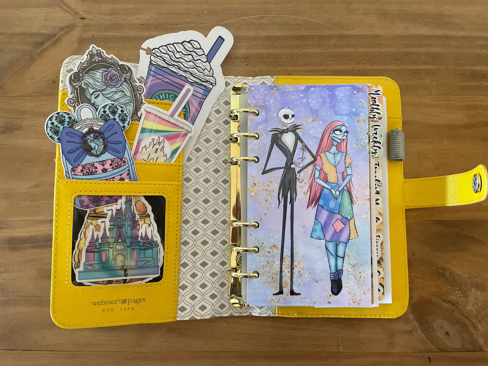 Nightmare Before Christmas Happy Planner Covers. Planner Etsy