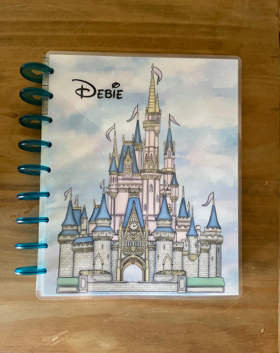 Portadas del planificador del castillo de Disney. Disponible - Etsy México