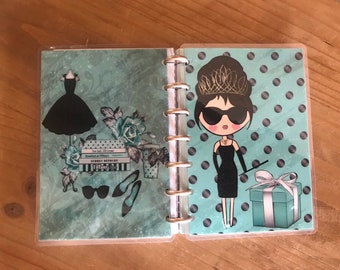 Breakfast at Tiffany's inspired Happy Planner covers. Planner covers, inserts, decoration