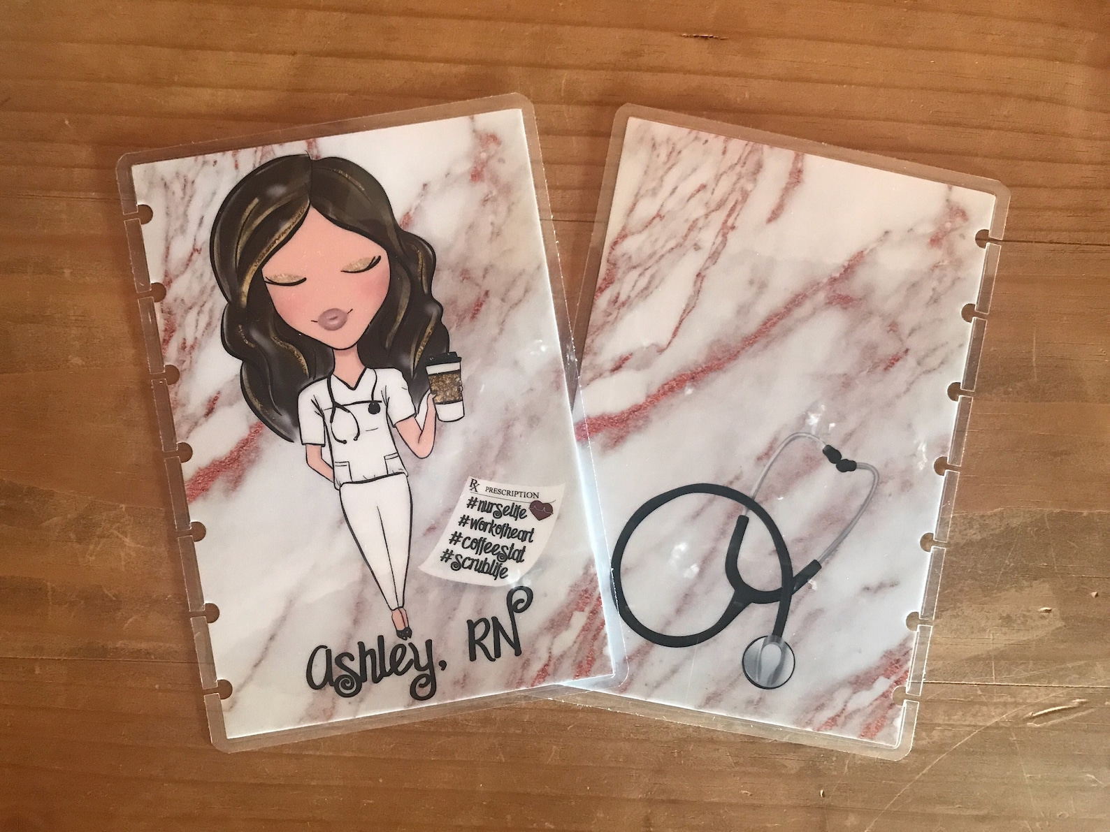 Nurse Happy Planner Covers and Dashboard. Available for Mini Etsy