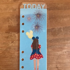 Disney pagemarker,  Planner bookmark - page marker in summer theme. planner accessories, supplies, planner inserts