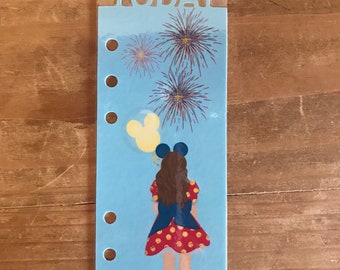 Disney pagemarker,  Planner bookmark - page marker in summer theme. planner accessories, supplies, planner inserts
