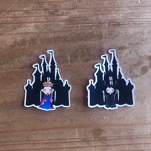 Disney evil queen die cuts, stickers. for decorating a scrapbook, memory book, planner or party decorations. Hydro flask stickers