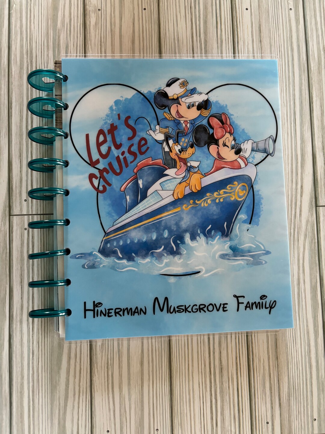 Disney Cruise Happy Planner Covers. Trip Planner Cover. Planner ...