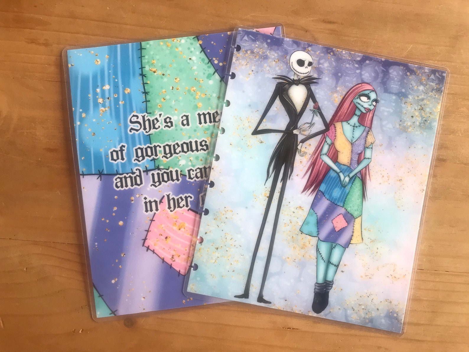 Nightmare Before Christmas Happy Planner Covers. Planner Etsy