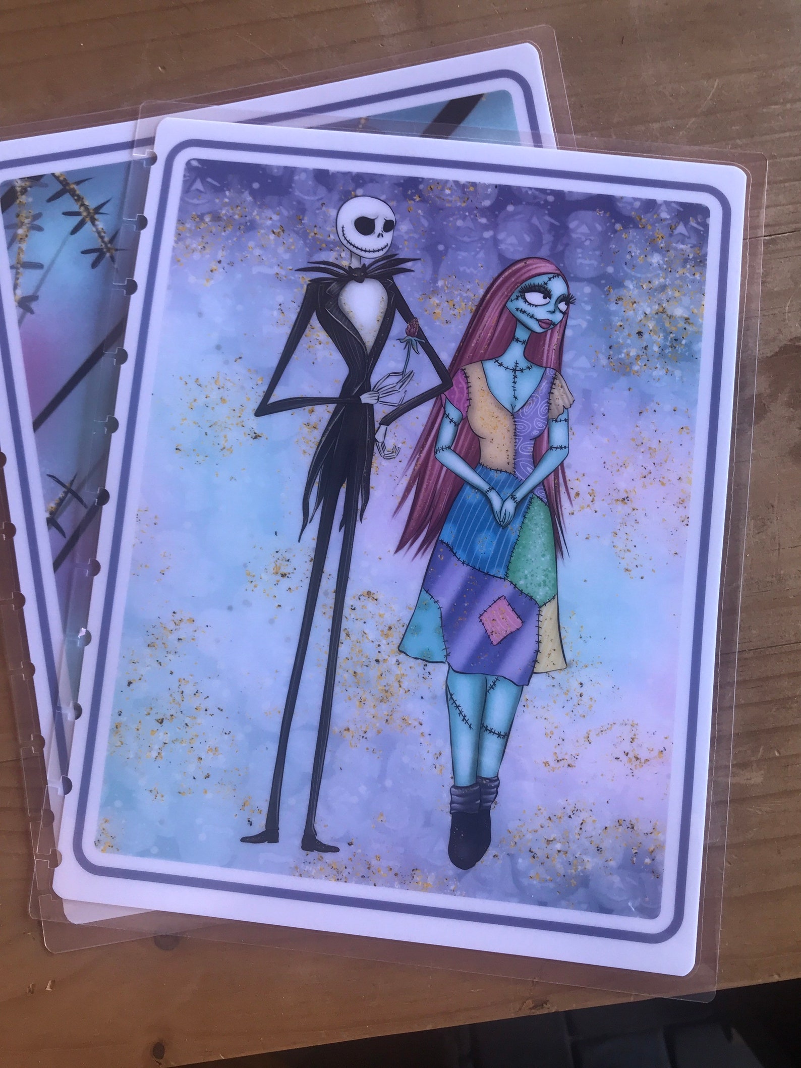 Nightmare Before Christmas Happy Planner Covers. Planner Etsy