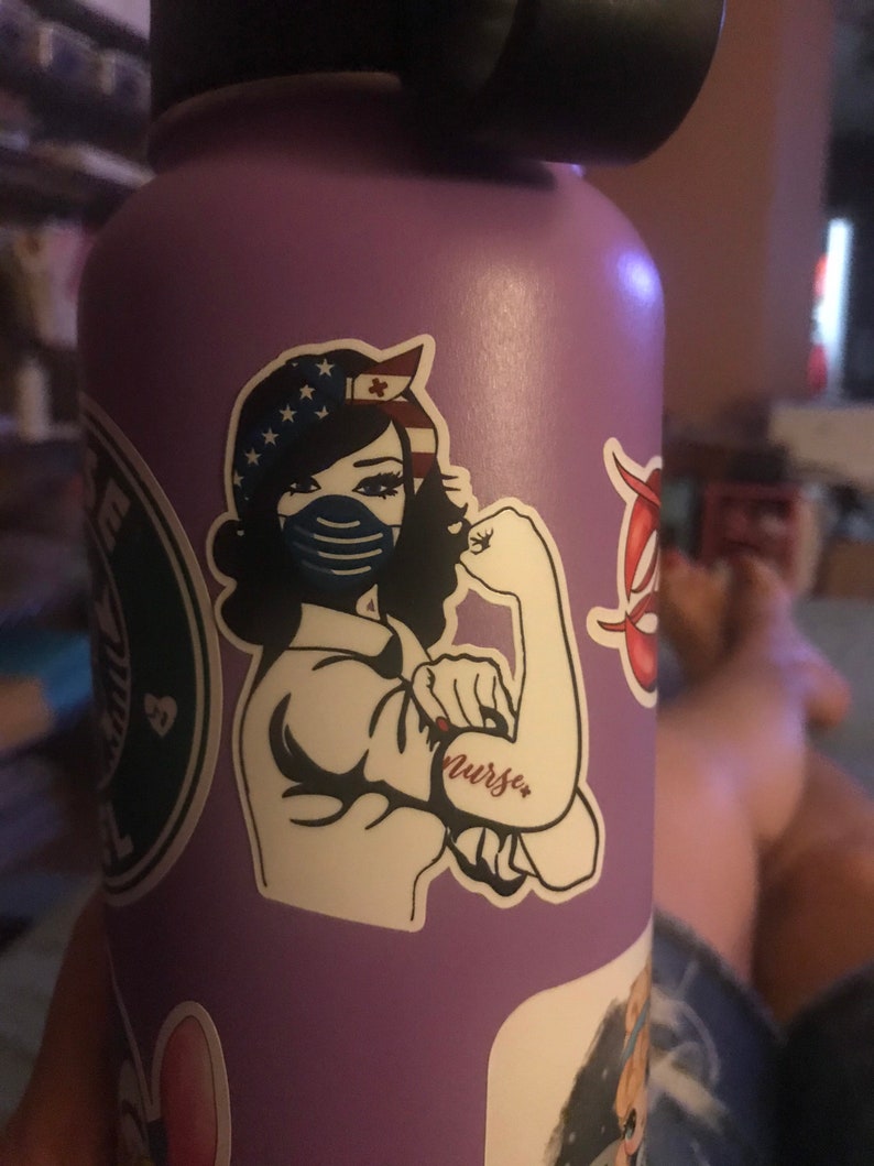 Nurse Girl Die Cuts and Stickers. Available in or Etsy