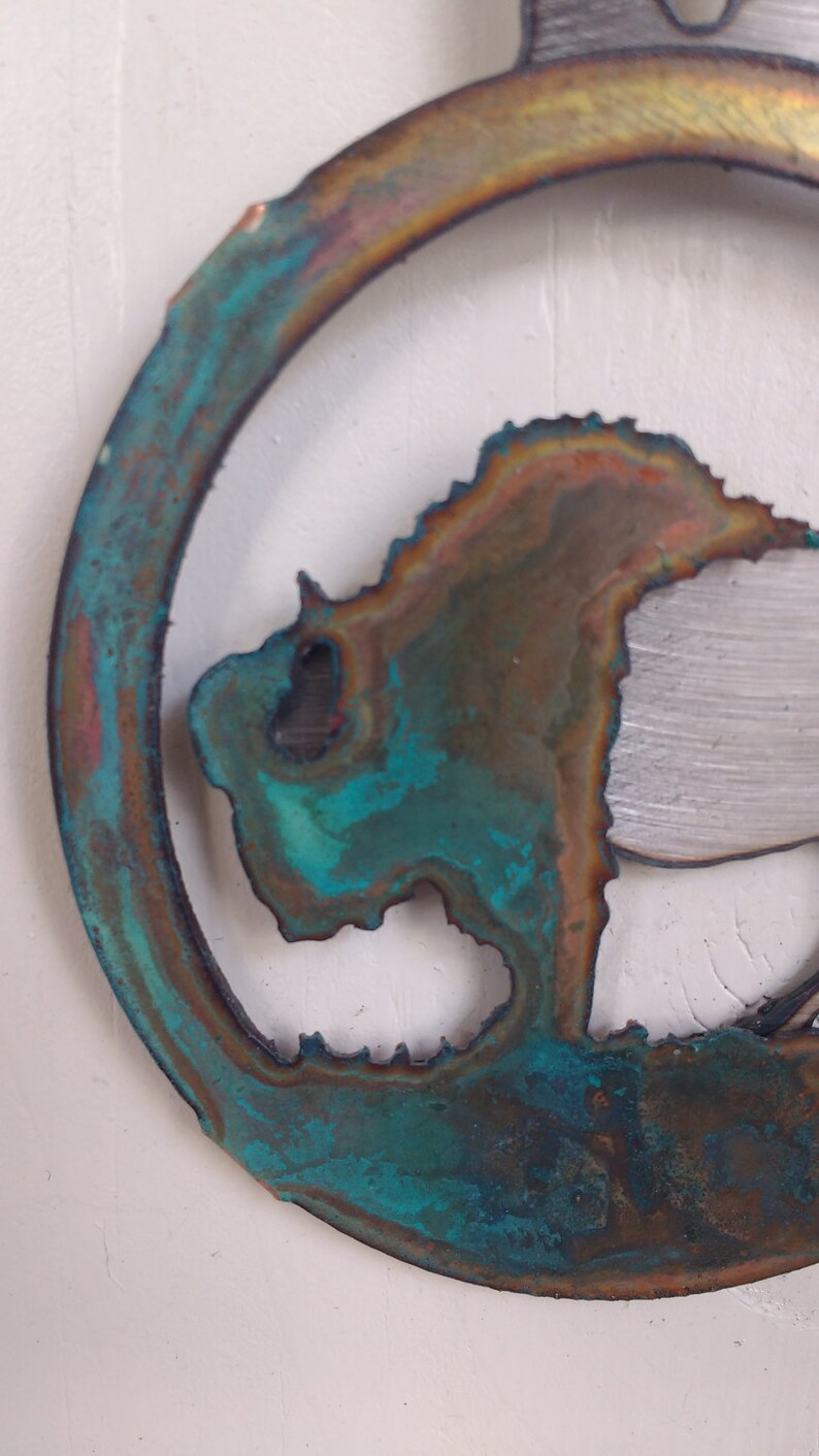 Patina Buffalo Ornament