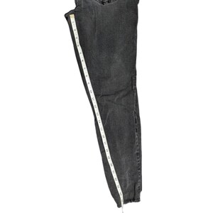 149 JOE'S Jeans Skinny Ankle Pantalones vaqueros de mezclilla gris/negro desgastados para mujer Talla 32 Carbón imagen 6