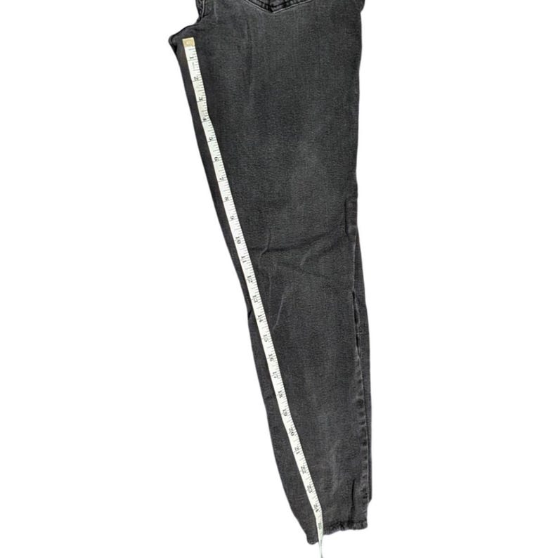 149 JOE'S Jeans Skinny Ankle Pantalones vaqueros de mezclilla gris/negro desgastados para mujer Talla 32 Carbón imagen 6