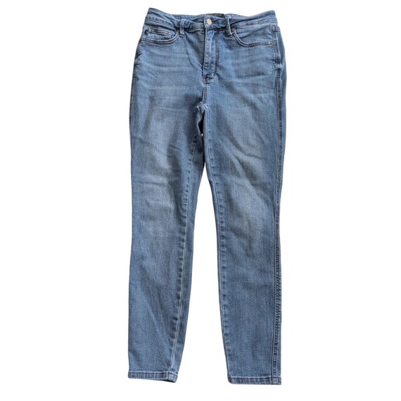 JUDY BLUE High Rise Skinny Jeans Med Wash Denim Sz 9/29 Stretch Boutique Premium