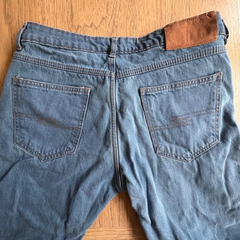 FLY Racing Men 32T Lined Denim Riding Jean Moto Workwear Knee Armor Kevlar Panel Bild 9