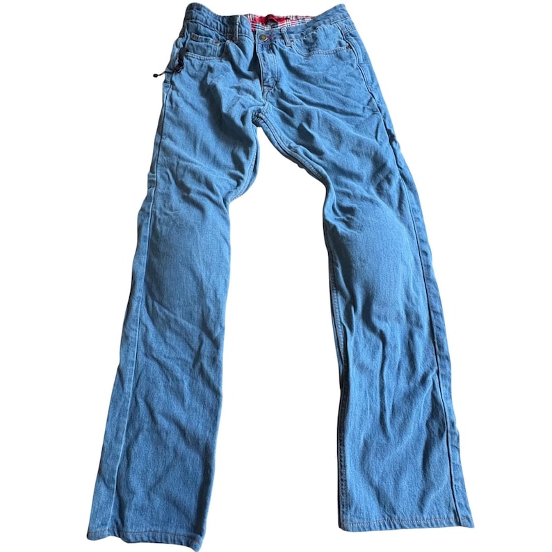 FLY Racing Men 32T Lined Denim Riding Jean Moto Workwear Knee Armor Kevlar Panel Bild 1