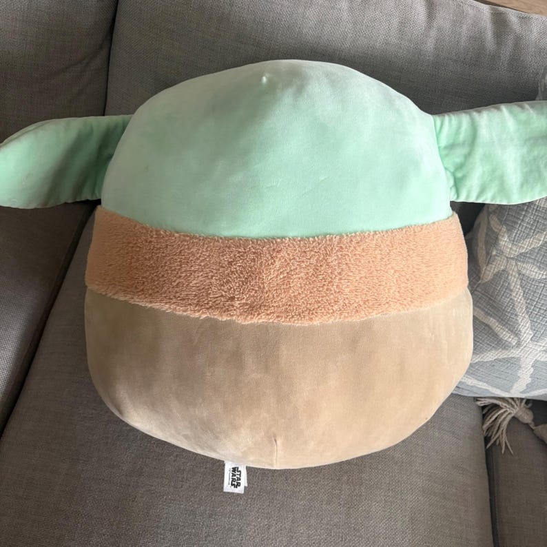 Star Wars '21 The Child Grogu Mandalorian Lg 22"x20"x14" Squishmallow Plush Toy Bild 4