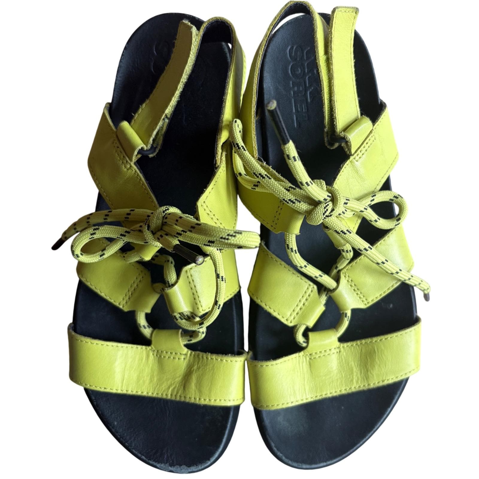 green emerald velvet dress Patricia Green Bali Buckle Sandal Lime Green Raffia / 6