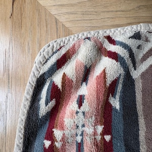 Pendleton White Sands Hooded Kids Towel Poncho SW Tribal Geometric Terrycloth image 9