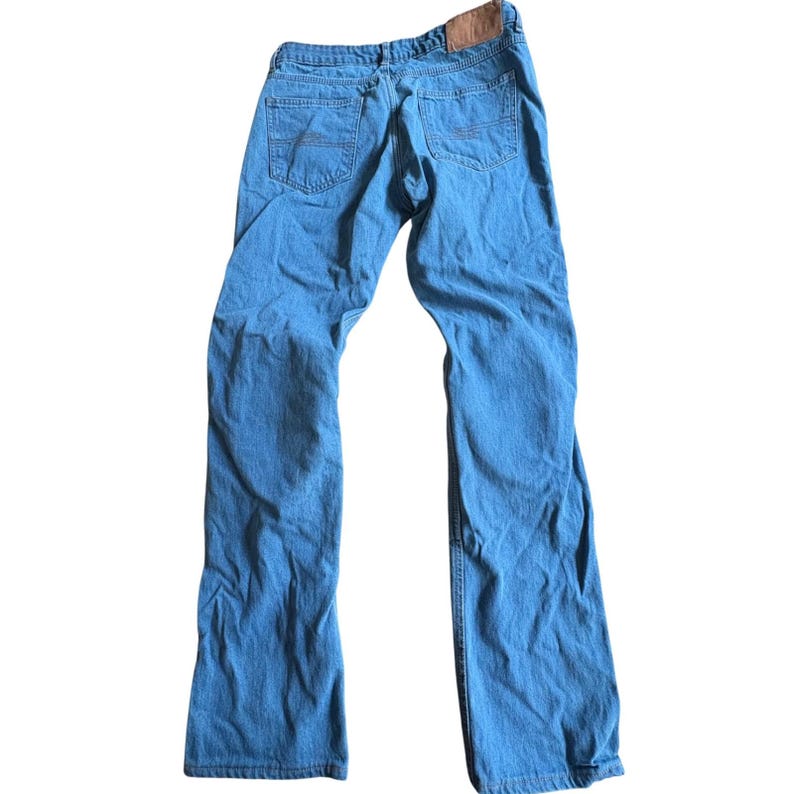 FLY Racing Men 32T Lined Denim Riding Jean Moto Workwear Knee Armor Kevlar Panel Bild 2