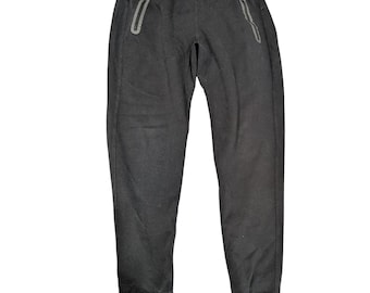 Old Navy Active Dynamic Fleece Joggers Mens Medium Black Zip Pocket Sweatpants