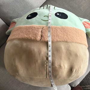 Star Wars '21 The Child Grogu Mandalorian Lg 22"x20"x14" Squishmallow Plush Toy Bild 11