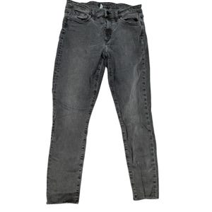 149 JOE'S Jeans Skinny Ankle Pantalones vaqueros de mezclilla gris/negro desgastados para mujer Talla 32 Carbón imagen 1