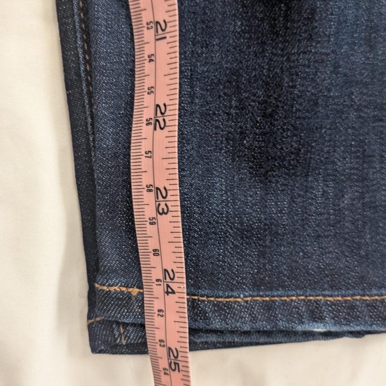 CASLON Dark Wash Skinny Jeans Wmns 26 2P Preppy Stretch Tencel Denim Minimalist image 9