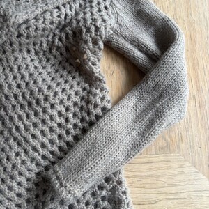 Anthropologie Elsamanda Italian Mohair Wool Knit Cardigan Sweater Sz SMALL Bild 8