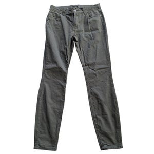 95 Toad&Co Olive Green Organic Cotton Tencel Slim Fit Pants Womens SIZE 10 Eco image 1