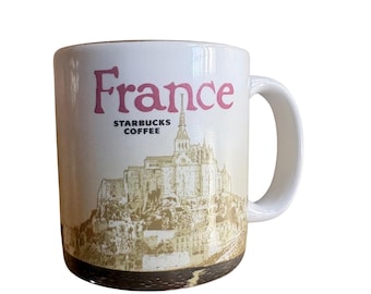 Starbucks France Espresso Mug 2018 Global Icon Mont Saint-Michel 3oz Demitasse