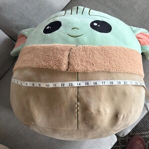 Star Wars '21 The Child Grogu Mandalorian Lg 22"x20"x14" Squishmallow Plush Toy Bild 9