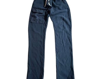 Reese Cooper If a Tree Falls Blk Cargo Pants Drawstring Waist Men's SMALL