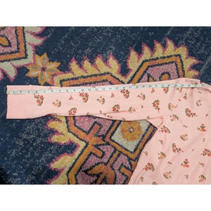 URBAN OUTFITTERS Out From Under Pink Floral Rose Waffle Thermal Top XL Cotton image 7