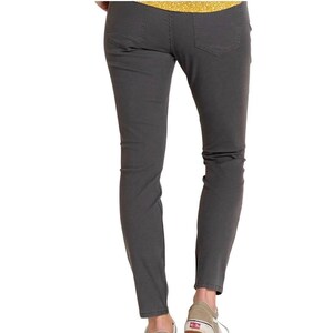 95 Toad&Co Olive Green Organic Cotton Tencel Slim Fit Pants Womens SIZE 10 Eco image 3