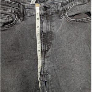149 JOE'S Jeans Skinny Ankle Pantalones vaqueros de mezclilla gris/negro desgastados para mujer Talla 32 Carbón imagen 5