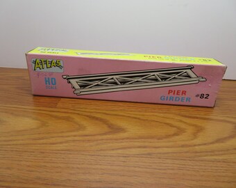 MH 827 HO Atlas Pier Girder (4) Pack Sections #82 Vintage New Old Stock 1980