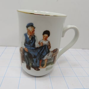 H 499 Norman Rockwell The Lighthouse Keeper&#39;s Daughter Vintage 1982 Like New