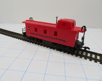 H 259  Ho Bachmann Gravy Train All Steel Caboose (Plastic) Brand New 1989