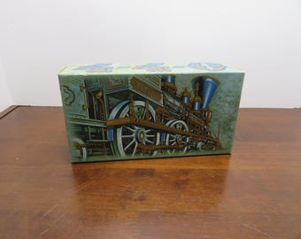 T 732 Avon Vintage 1970 The General 4-4-0 Train Wild Country Aftershave Brand New Full Bottle